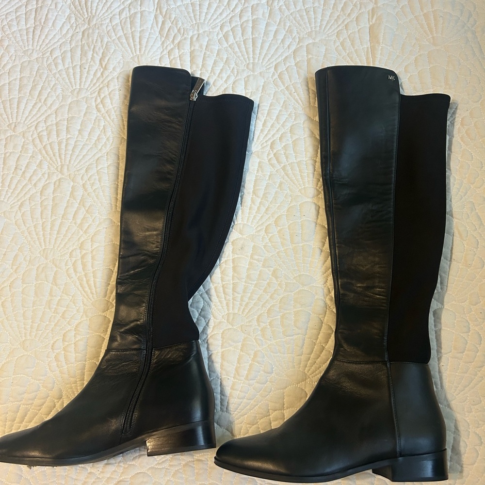 Michael Kors Black Over the Knee Boots